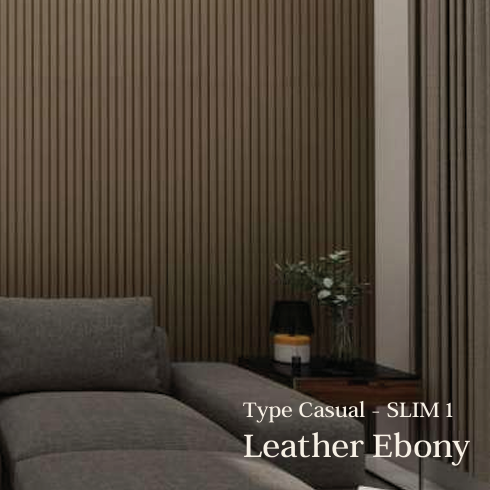 slim 1 Leather ebony
